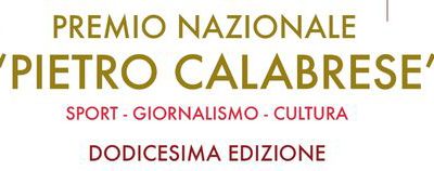 XII Edizionale Premio Nazionale “Pietro Calabrese”
