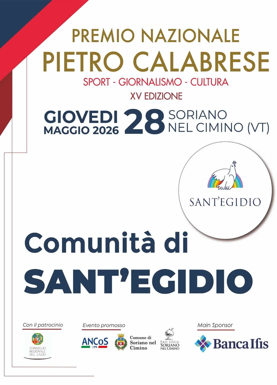 Premio Calabrese 2026